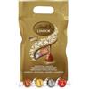 Lindt LINDOR Praline di Cioccolato al Latte, Fondente, Bianco, Nocciola, 80 Cioccolatini, in confezione assortita maxi formato 1kg