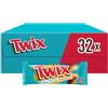 Twix Barrette di Cioccolato Caramello Salato, Confezione da 32 Pezzi x 46 gr, Idee Regalo Natale, Nuova versione