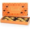 Venchi, Scatola Regalo, con Marrons Glacés, Senza Glutine, 200 g | Confezione Regalo con Castagne Candite e Glassate al Forno in pezzi, Idea Regalo Natale
