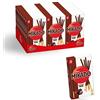 Mikado, Bastonicino Sottile e Croccante Ricoperto di Gustoso Cioccolato Fondente, adatto per ogni occasione, 24x75g (24 Confezioni da 75g)