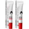 YIMVUNZ 2 Pezzi Crema Contorno Occhi all'Acido Cogico per Macchie Scure - Crema Schiarente e Antimacchia Viso, Trattamento Illuminante e Uniformante per Occhiaie e Iperpigmentazione, 2 x 20g