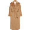 Weekend Max Mara - Cappotto Lungo in Lana, Alpaca e Mohair con Cintura