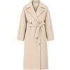 Weekend Max Mara - Cappotto Lungo in Pura Lana con Cintura