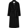 Weekend Max Mara - Cappotto Lungo in Lana, Alpaca e Mohair con Cintura