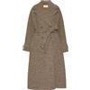 Weekend Max Mara - Cappotto Lungo Doppiopetto in Lana con Cintura