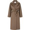 Weekend Max Mara - Cappotto Lungo in Pura Lana con Cintura