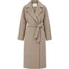 Weekend Max Mara - Cappotto Lungo in Pura Lana con Cintura