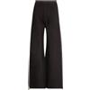 FRACOMINA - Pantalone Wide Leg con Profili Laterali