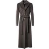 Fracomina - Cappotto Regular Lungo Monopetto con Cintura