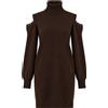 TWINSET ACTITUDE - Abito in maglia con spalle cut-out