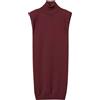 TWINSET Abito corto Twinset smanicato in maglia