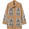 Twinset Milano - Cardigan lungo in misto lana jacquard
