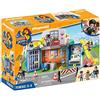 PLAYMOBIL Duck ON Call 70830 Centrale Operativa Mobile, con Stazione dei Pompieri e Stazione di Polizia, Pieghevole, Giocattoli per Bambini dai 3 Anni