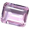 BMR Jewels Gemma Sciolta Topazio Naturale Rosa AGL 1000 Ct Taglio Smaragd