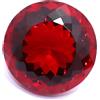 BMR Jewels 1000 CT Naturale Rosso Topazio Taglio Rotondo Sfaccettato Certificato Loose