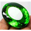 BMR Jewels Gemma Sciolta Topazio Verde Naturale Ovale 900 Ct AGL