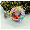 BMR Jewels Pendente In Topazio Naturale 60 Ct MultiColore In Argento Sterling 925