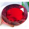 BMR Jewels Agrati Certificato Naturale 1000 KT Brasiliano Rosso Topazio Ovale Forma Loose