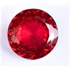 BMR Jewels Rubino Rosso Naturale 13 Ct AGL Gemma Rotonda Taglio Precisione