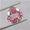 BMR Jewels Zaffiro Padparadscha Naturale 25 Ct Gemma Sciolta Taglio Goccia Precisione AGL