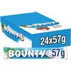 Bounty Barrette al Cocco Ricoperte di Cioccolato al Latte 24x57g | Il Dolce Perfetto per la tua festa di Halloween e Dolcetto o Scherzetto