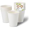 BIOZOYG Bicchieri di cartone 50 pezzi 250 ml / 10 oz, 90 mm - Bicchieri usa e getta per caffè - Bicchieri di cartone per bevande calde - Alternativa ai bicchieri di polistirolo, bicchieri di carta
