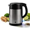 ZWILLING 36420-012-0 Bollitore in Acciaio Inossidabile, 1.2 L, Nero, 1850 W, 1.2 Litri, Plastica