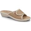 Fly Flot T4413 Fe Blu Ciabatte Donna Made in Italy Zeppa 3 CM Anatomica
