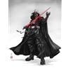 Komar Quadro da parete Star Wars Vision Samurai Dark Lord - dimensioni 30 x 40 cm - cameretta dei bambini