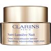 Clarins Nutri-Lumière Nuit 60+ 50 ml Ricostituente Nutriente Rivitalizzante Illuminante Crema Ricca
