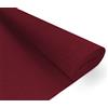 Interdruk Carta Crespa Premium - 160 g/m2 - per Progetti Floreali e Artistici - 108 Rosso Scuro