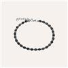 Stroili Bracciale Acciaio Labradorite 19+3cm