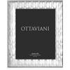 Ottaviani Portafoto 'Bagliori Portafoto Realizzato in Argento con Finitura Miro Silver. Misure: Dimensione Foto cm 20x25; Dimensione Cornice cm 27,3x31,3. La referenza è 3016