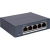 HIKVISION DS-3E0505-O - Switch Gigabit 5 Porte 10/100/1000 Mbps con Chassis Metallico