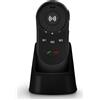 Fysic FXA-100 - Pulsante di chiamata di emergenza con localizzatore GPS per anziani, nero