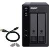 QNAP Archiviazione di rete NAS Qnap TR-002 Nero