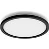 Philips Hue White Amb. Aurelle pannello luminoso rotondo nero incl. DS