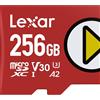 Lexar LMSPLAY256G-BNSNG memoria flash 256 GB MicroSDXC UHS-I Classe 10