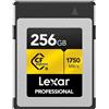 Lexar Scheda di memoria Lexar CFexpress Pro Type B Diamond Serie 4.0 da 256 GB Trasparente Trasparente Taglia unica