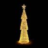 Andrea Bizzotto Decorazione Pino Zoe 500 Microled H100 cm Oro