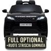 TOYSCAR electronic way to drive Auto Macchina Elettrica Range Rover Evoque 12V per Bambini sedile in pelle porte