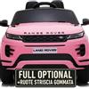 TOYSCAR electronic way to drive Auto Macchina Elettrica Range Rover Evoque 12V per Bambini sedile in pelle porte