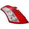 GV-ZONE Fanale posteriore sinistro, montaggio laterale sinistro, fanale posteriore lato conducente, rosso e bianco, compatibile con Suzuki Swift IV 2010-2015