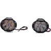 Jzoowar 2Pcs 6 LED per Motocicletta Gruppo 10W 1000Lm Universal Scooter ATV Fendinebbia Faretto 6000K Lampada Drl per Auto Bianca