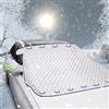 PAWARSO Copri Parabrezza per Auto Inverno, con 10 Magneti, Protezione Antighiaccio, Telo Parabrezza Auto Invernale per Macchina SUV, Contro Neve, Ghiaccio, Gelo, Anti UV