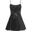 ELISABETTA FRANCHI - Vestito corto - Nero