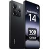 Xiaomi Redmi Note 14 (128 GB, Midnight Black, 6.67", Doppia SIM Ibrida, 4G), Smartphone, Nero