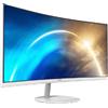MSI PRO MP341CQWDE (3440 x 1440 pixel, 34"), Monitor, Bianco