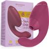 WOMANIZER Stimolatore Doppio Clitorideo E Punto G Next Duo Prugna Silicone - Womanizer