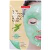Purederm Skin Solutions Bubble Maschera Purificante Al Te' Verde Monouso 25 g Soluzione